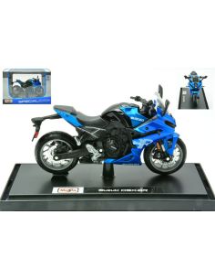 MAISTO MI24906 SUZUKI GSX-8R 2024 BLUE 1:18 Modellino