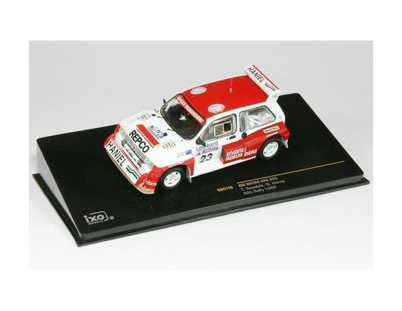 Ixo model RAC116 MG METRO GR.4 N.23 RETIRED RAC RALLY 1986 TEESDALE-HORNE 1:43 Modellino
