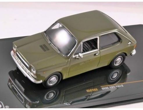 Ixo model CLC153 SEAT 127 1974 OLIVE GREEN 1:43 Modellino