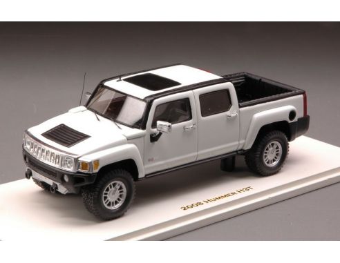 Luxury LX10129 HUMMER H3T 2008 WHITE 1:43 Modellino