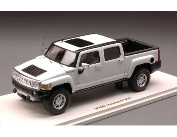 Luxury LX10129 HUMMER H3T 2008 WHITE 1:43 Modellino