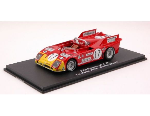 M4 M47115 A.ROMEO 33.3 TT N.17 LM'72 1:43 Modellino