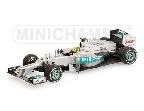 Minichamps PM410120108 MERCEDES N.ROSBERG 2012 N.8 WINNER CHINESE GP 1:43 Modellino