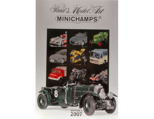 Minichamps PMCAT2007 CATALOGO MINICHAMPS 2007 Modellino