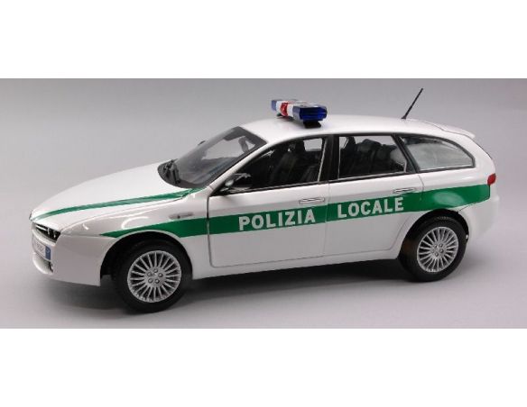 Mondo Motors MM50096 A.ROMEO 159 POLIZIA MUNICIPALE 1:18 Forze dell'Ordine