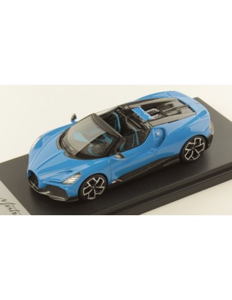 LOOKSMART LS544C BUGATTI W16 MISTRAL BLUE 1:43 Modellino