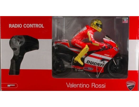 Mondo Motors MM63110 DUCATI V.ROSSI 2011  C/PILOTA RADIOCOMANDO 1:8 Modellino