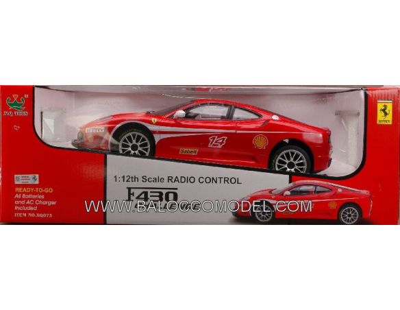 Mondo Motors MM63047 FERRARI F 430 RADIOCOMANDO 1:14 Modellino