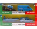 New Ray NY19845 AUTO POLIZIA C/CARRELLO 2 ASS.1:43 Forze dell'Ordine