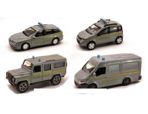New Ray 19873 ASSORTIMENTO 4 PZ.MEZZI GUARDIA DI Modellino
