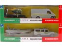New Ray NY19875 AUTO G.D.FINANZA C/CARRELLO ASS.1:43 Forze dell'Ordine