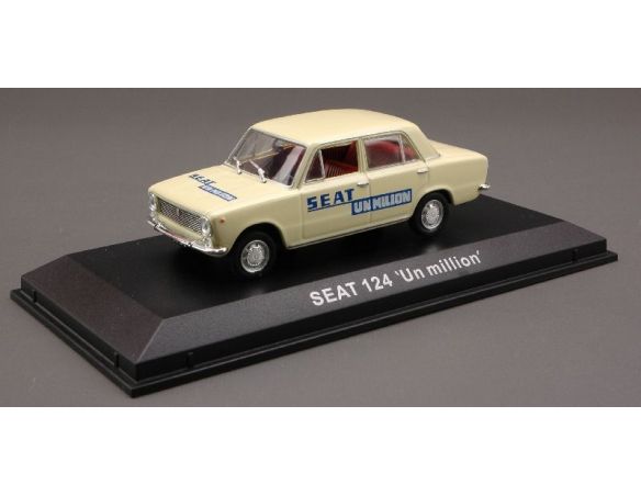 Norev NV740075 SEAT 124 UN MILION '69 CREAM 1:43 Modellino