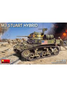 MINIART MIN35446 M3 STUART EARLY PROD.KIT 1:35 Modellino