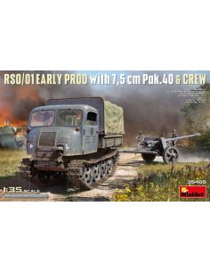 MINIART MIN35485 RSO/01 EARLY PROD.WITH 7,5 cm PAK.40 &...
