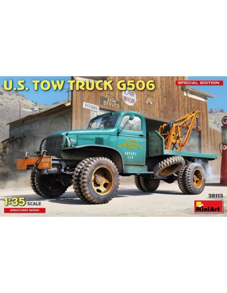 MINIART MIN38113 U.S. TOW TRUCK G506 SPECIAL EDITION KIT 1:35 Modellino