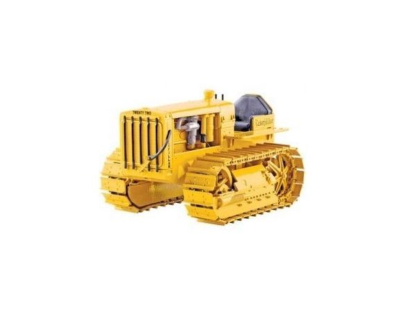 Norscot NR55154 TRATTORE CAT 22 W/METAL TRACKS 1:16 Modellino