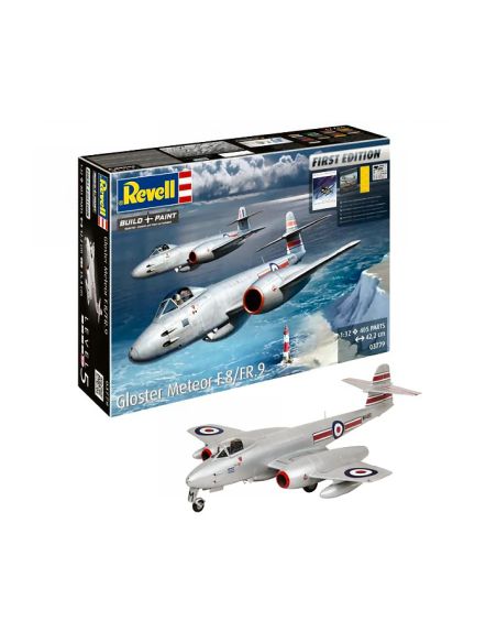 REVELL RV03779 GLOSTER METEOR F.8/FR.9 (FIRST EDITION) KIT 1:32 Modellino