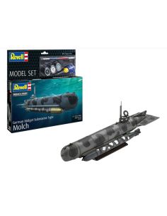 REVELL RV65187 GERMAN MIDGET SUBMARINE TYPE MOLCH MODEL...