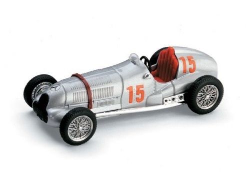 Brumm BM0071 MERCEDES W 125 R.SEAMAN 1937 N.15 2nd GEORGE VANDERBILT CUP 1:43 Modellino
