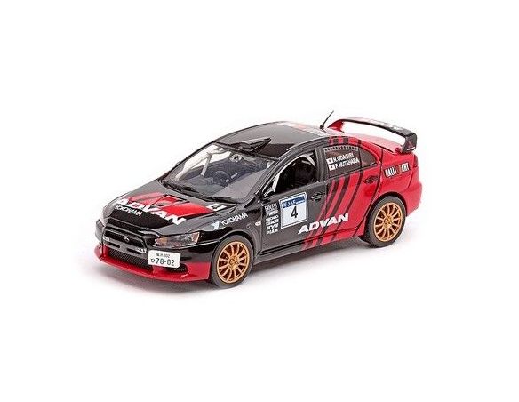 Vitesse VE43420 MITSUBISHI L.EVO X N.4 SHIN.'08 1:43 Modellino