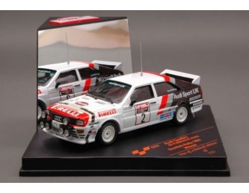 Vitesse VE42062 AUDI QUATTRO N.2 SCOTLAND'82 1:43 Modellino