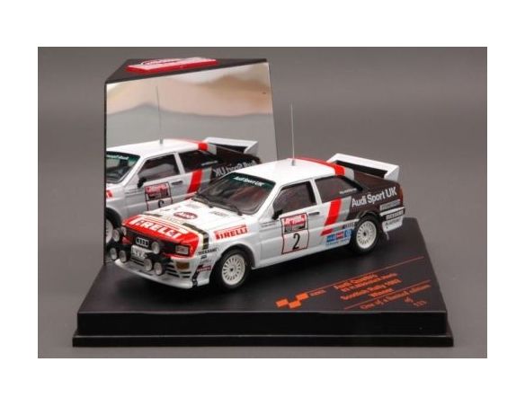Vitesse VE42062 AUDI QUATTRO N.2 SCOTLAND'82 1:43 Modellino
