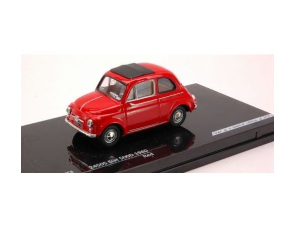 Vitesse VE24505 FIAT 500 D 1960 RED 1:43 Modellino