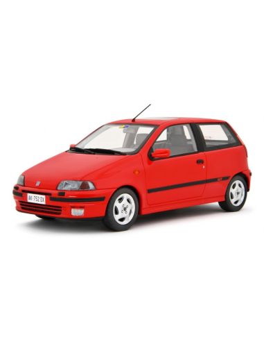LAUDO RACING LM201A FIAT PUNTO GT 1996 RED 1:18 Modellino