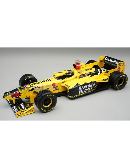 TECNOMODEL TMD18426B JORDAN HONDA 198 N.9 WINN.BELGIUM GP 1998 D.HILL W/DRIVER 1:18 Modellino