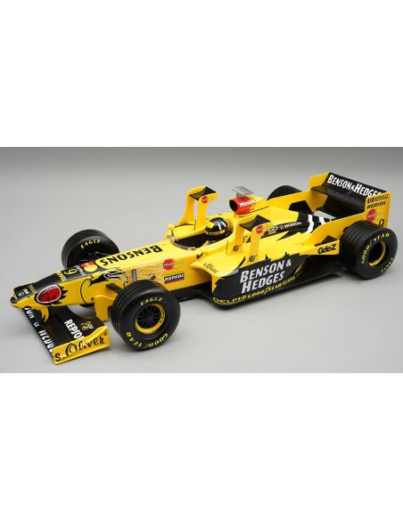 TECNOMODEL TMD18426C JORDAN HONDA 198 N.9 IMOLA GP 1998 D.HILL W/DRIVER 1:18 Modellino
