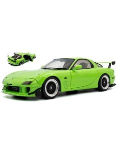 SOLIDO SL1810606 MAZDA RX7 FD3RS SOLIDOWORKS 1999 NEON GREEN 1:18 Modellino