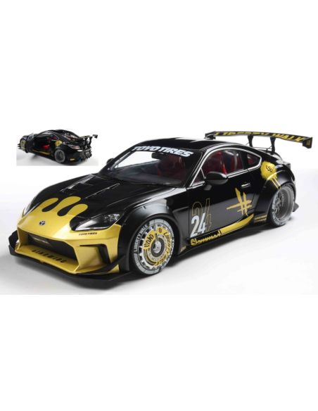 SOLIDO SL1813603 TOYOTA GR86 LIBERTY WALKBODY KIT 2024 BLACK & GOLD 1:18 Modellino