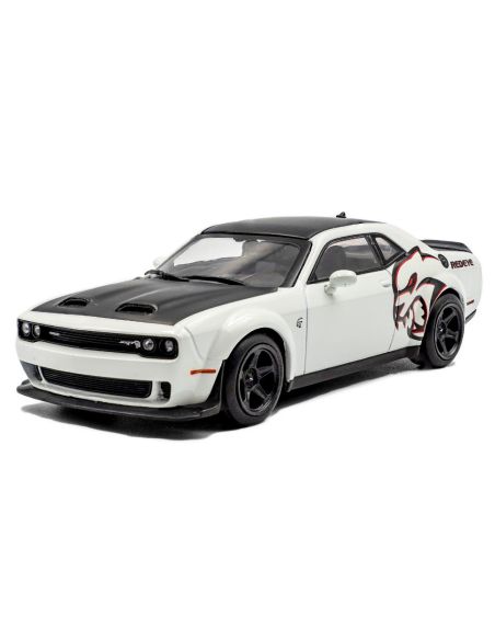 SOLIDO SL4310309 DODGE CHALLENGER SRT HELLCAT REDEYE WIDEBODY CUSTOM 2020 WHITE 1:43 Modellino