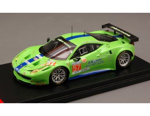 Fujimi FJM1343005 FERRARI 458 N.57 25th LM 2012 KROHN-JONSSON-RUGOLO 1:43 Modellino
