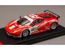 Fujimi FJM1343002 FERRARI 458 N.59 18th LM 2012 MAKOWIECKI-MELO-FARNBACHER 1:43 Modellino