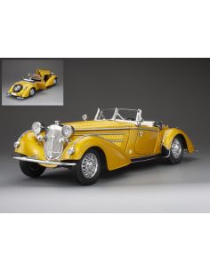 SUNSTAR SS2411 HORCH 855 SPECIAL ROADSTER 1939 GOLD 1:18...