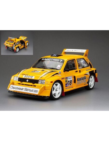 SUNSTAR SS5547 MG METRO 6r4 N.18 RALLY INT.TOPAZDONEGAL 2010 BOGLE-SHERRY 1:18 Modellino