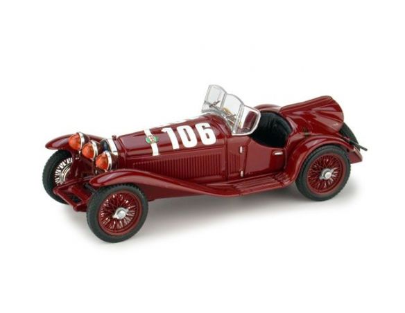 Brumm BM0078 ALFA ROMEO 2300 N.106 WINNER MM 1932 BORZACCHINI/BIGNAMI 1:43 Modellino