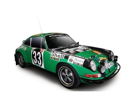 True Scale Miniatures TSM124359 PORSCHE 911 ST N.33 RETIRED SAFARI RALLY 1971 VALDEGARD-HELMER 1:43 Auto Rally