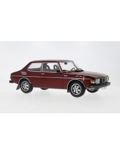 MODELCARGROUP MCG18441 SAAB 99 EMS 1977 DARK RED 1:18 Modellino
