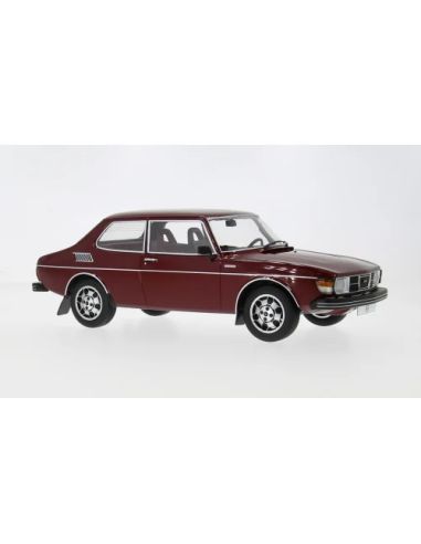 MODELCARGROUP MCG18441 SAAB 99 EMS 1977 DARK RED 1:18 Modellino