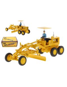 DIECAST MASTER DM85761 CAT No.12 MOTORGRADER 1:50 Modellino