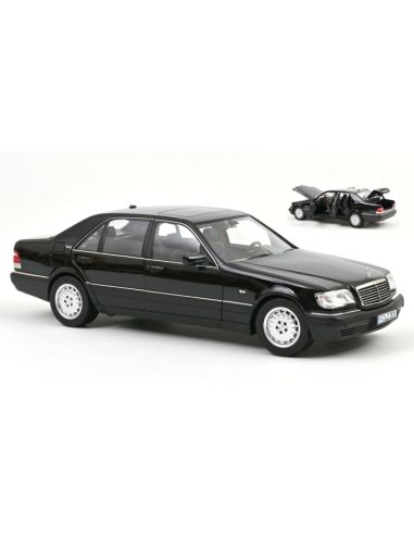 NOREV NV183045 MERCEDES S600 1997 BLACK METALLIC 1:18 Modellino