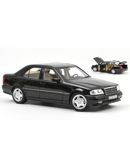 NOREV NV183381 MERCEDES C36 AMG 1993 BLACK METALLIC 1:18 Modellino