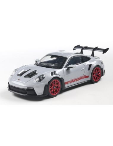 SOLIDO SL4314802 PORSCHE 911 (992) GT3 RS 2023 MET.ICE GREY/PYRO RED 1:43 Modellino