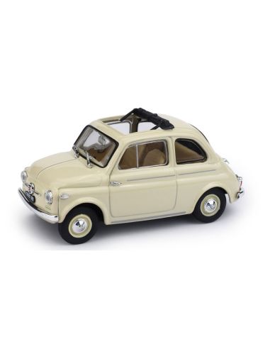BRUMM BM0364-02 FIAT NUOVA 500 APERTA 1959 AVORIO 1:43 Modellino