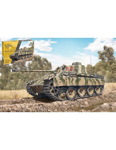 ITALERI IT90290 Pz.Kpfw. V PANTHER Ausf.D KIT 1:35 Modellino