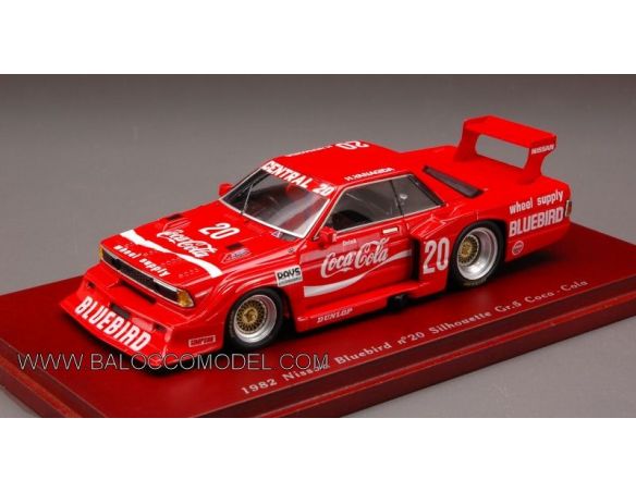 True Scale Miniatures TSM104314 NISSAN BLUEBIRD GR.5 N.20 COCA COLA JAPAN 1982 1:43 Auto Competizione