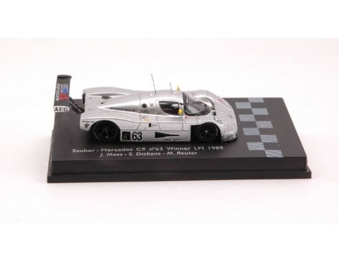 Spark Model S87LM89 SAUBER C 9 N.63 WINNER LM'89 1:87 Auto Competizione