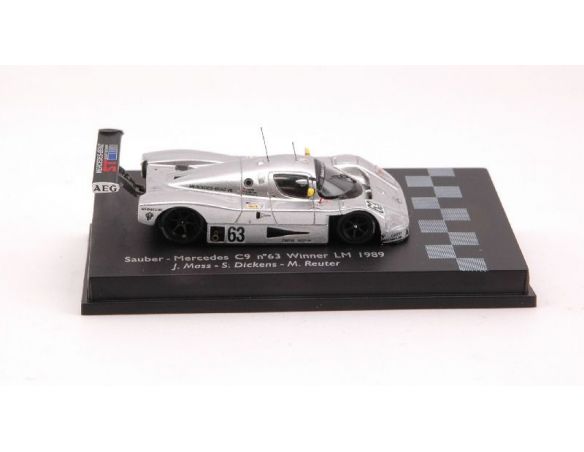 Spark Model S87LM89 SAUBER C 9 N.63 WINNER LM'89 1:87 Auto Competizione